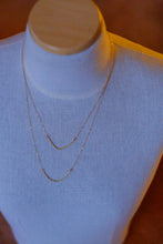 Load image into Gallery viewer, layered simple textured necklace
