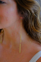 Load image into Gallery viewer, Witch broom earrings
