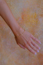 Load image into Gallery viewer, gold textured wrap bracelet
