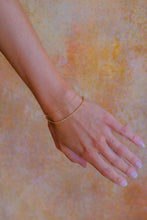 Load image into Gallery viewer, gold textured wrap bracelet
