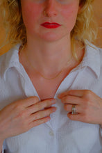 Load image into Gallery viewer, simple textured necklace
