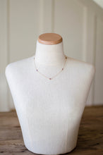 Load image into Gallery viewer, 5 crystal necklace
