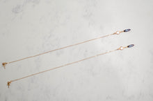 Load image into Gallery viewer, crystal shoulder duster earrings
