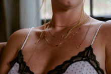 Load image into Gallery viewer, 3 chain scarf necklace
