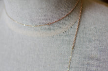 Load image into Gallery viewer, 3 chain scarf necklace
